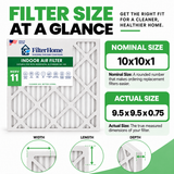 10X10X1 MERV 11 Air FIlter