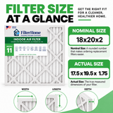 18X20X2 MERV 11 Air Filter