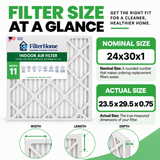 24X30X1 MERV 11 Air Filter