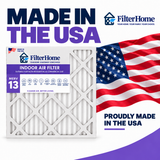 MERV 13 HVAC & Furnace Air Filter Made in USA