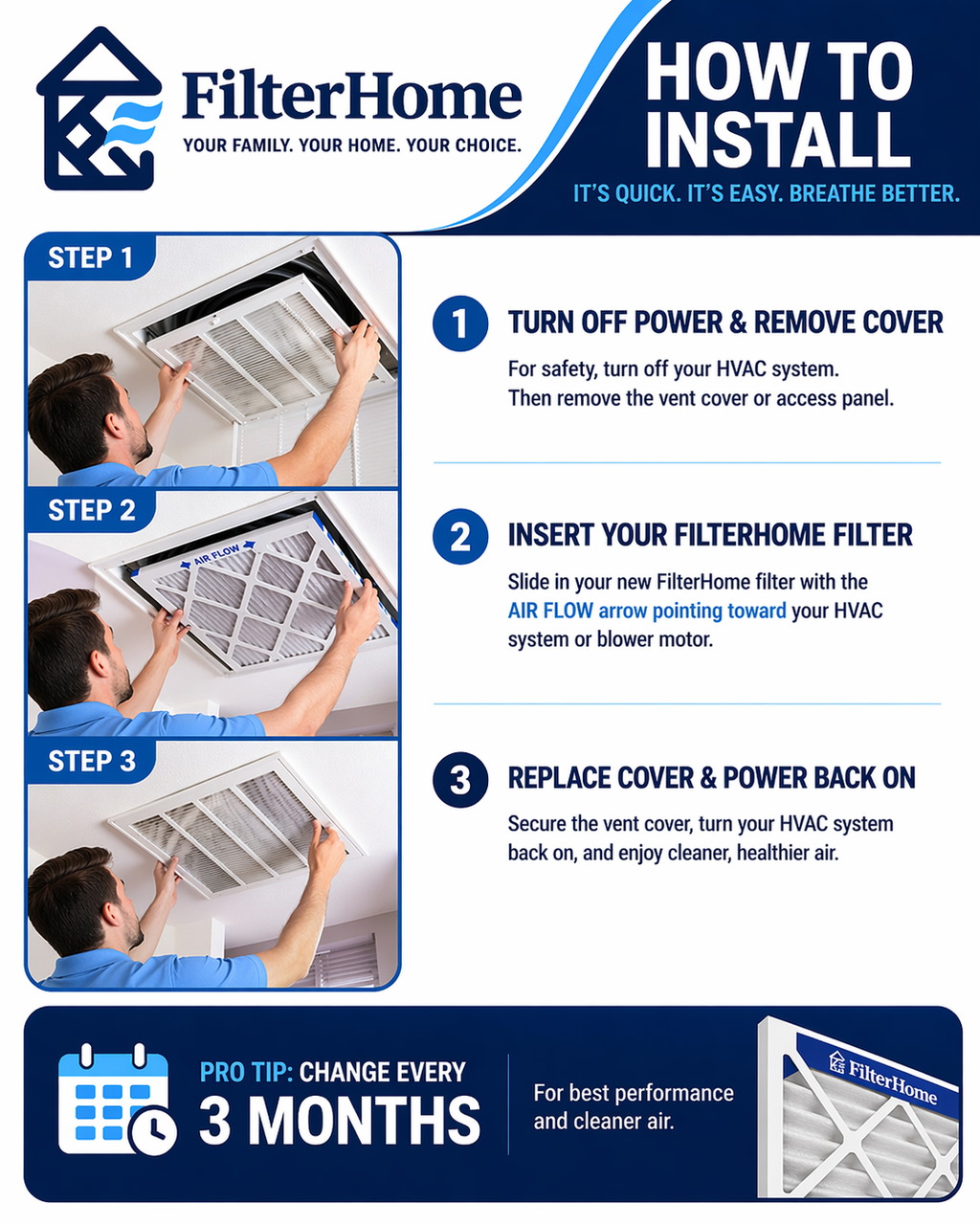 MERV 11 Air Filter – Balanced Home Protection