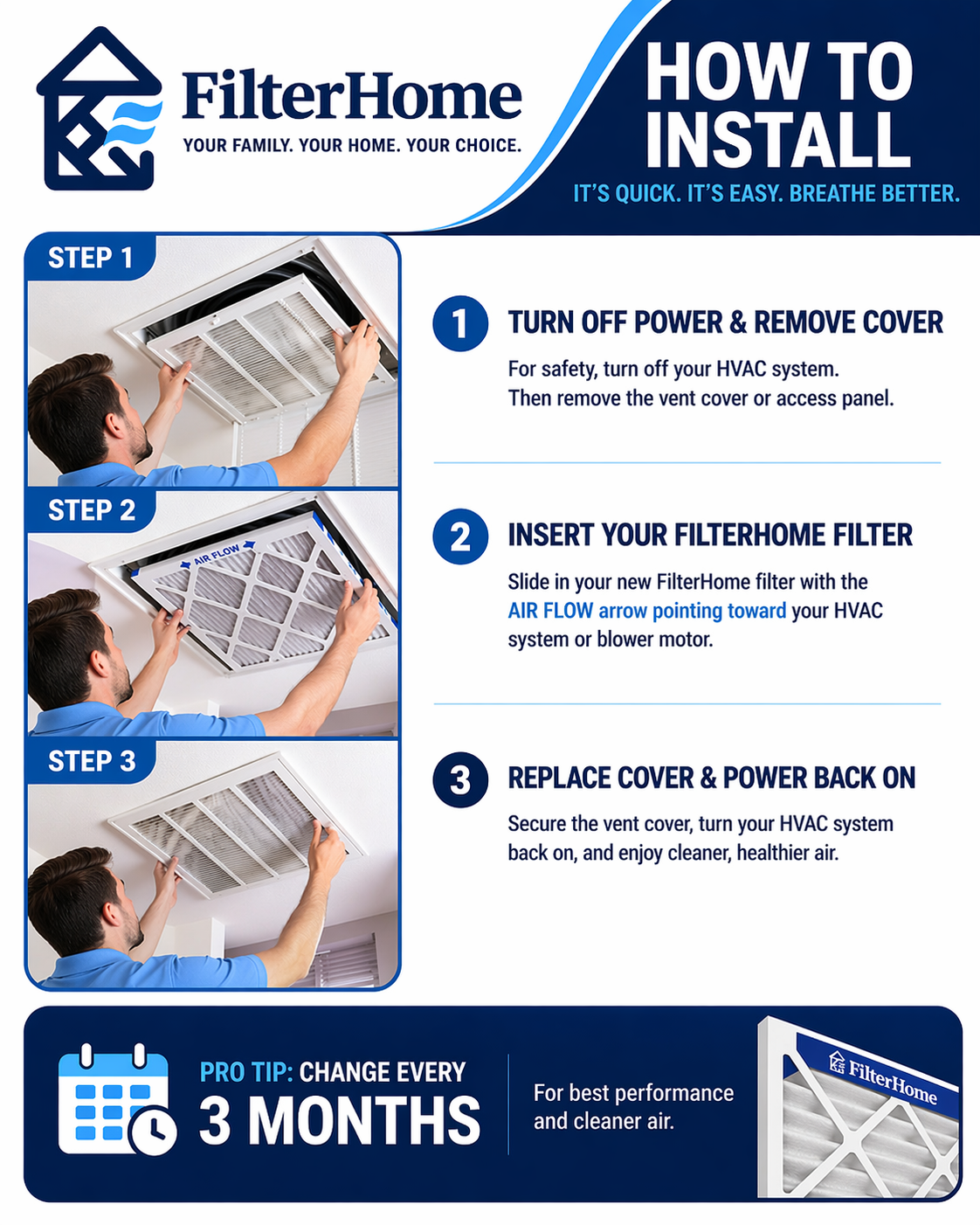 MERV 11 Air Filter – Balanced Home Protection