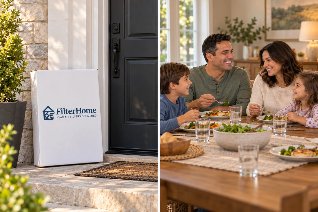 A Massapequa homeowner with a FilterHome air filter