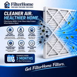30x30x1 FilterHome MERV 13 air filter